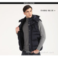 Customized Wholesale Cotton Down Vest Jacket With Sleeves